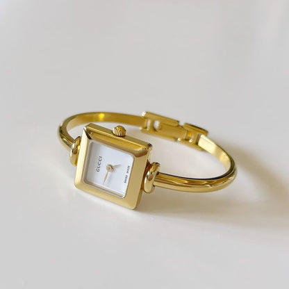 Gold Bangle Watch - Timeless Luxury on Your Wrist