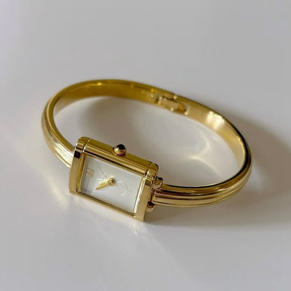 Gold Bangle Watch - Timeless Luxury on Your Wrist