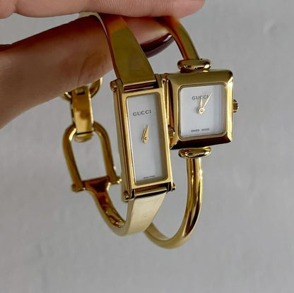 Gold Bangle Watch - Timeless Luxury on Your Wrist